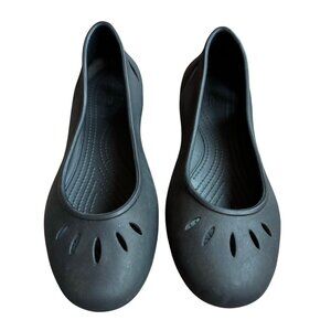 Crocs Comfort Kelli Ballet Black Flats - Women's Size 9